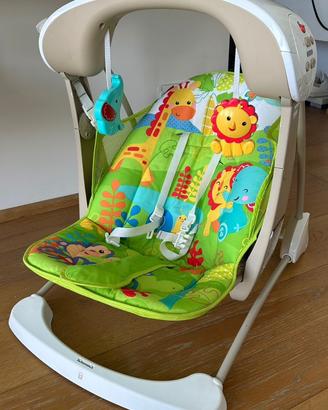 Sdraietta elettrica pieghevole fisher price