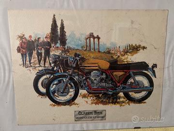 Ampia collezione di poste e stampe auto e moto