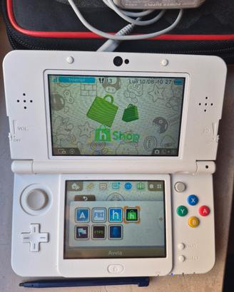 New Nintendo 3DS Bianco + Cover Plates Mario