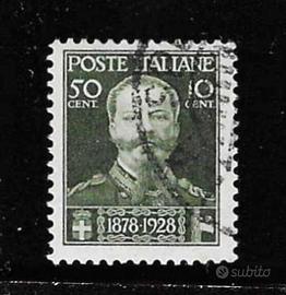 REGNO 1929 50° morte Vittorio Emanuele II perfetto