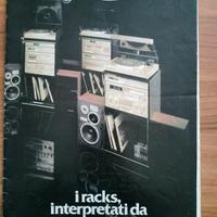 Depliant pubblicitario Marantz anni '80