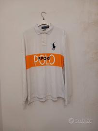 Polo Polo Ralph Lauren bianca Sport taglia L