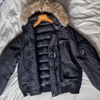bomber  nero polo xl nuovo 