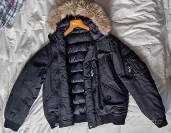 bomber  nero polo xl nuovo 