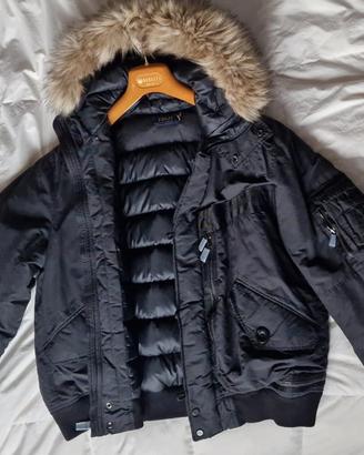 bomber  nero polo xl nuovo 