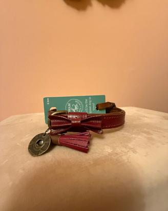 Collare in pelle DWAM (Dog With A Mission)