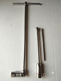 Lotto di 2 chiavi a T per candele 20,8 mm