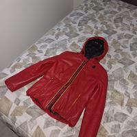 K Way, Lily Thermo leather red