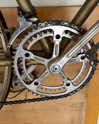 Bici da corsa Legnano con Campagnolo anni 50