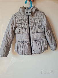 Piumino da bambina corto