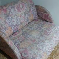 poltrona anni 70 con letto singolo