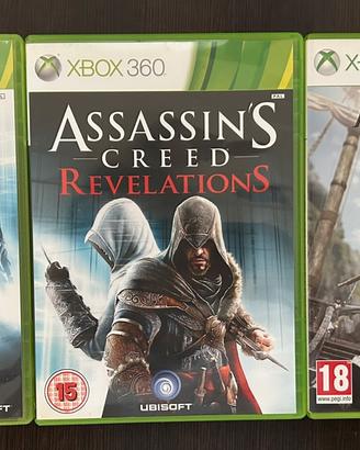Lotto giochi assassin’s creed xbox 360