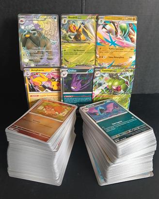 200 carte pokemon con carte speciali