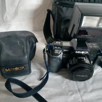 fotografica Minolta con obbiettivo af 70- 210 mm /