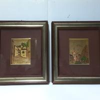 Quadri in foglia oro