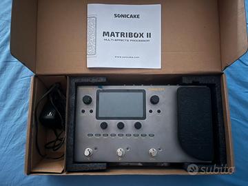 Pedaliera multieffetto per chitarra Sonicake ii mt
