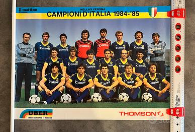 Poster Hellas Verona Campioni d'Italia 1984-85