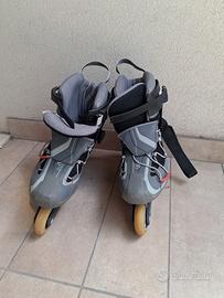 Rollerblade uomo con protezioni