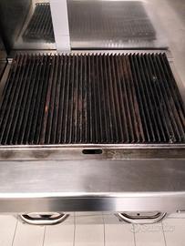 Griglia professionale per cucinare