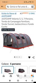 tenda da campeggio