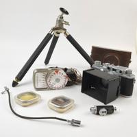 Leica IIIc più accessori