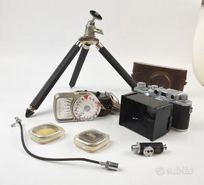 Leica IIIc più accessori