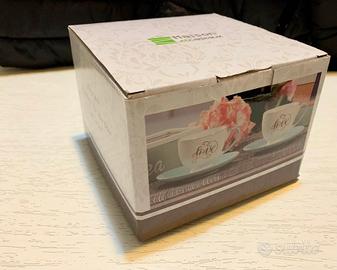 Set 2 Tazze da The LOVE Maison et Cadeaux - NUOVE
