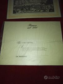 16 preziose incisioni da collezione di Firenze ant