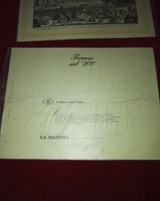 16 preziose incisioni da collezione di Firenze ant