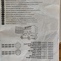 Kit elettrico Westfalia gancio traino