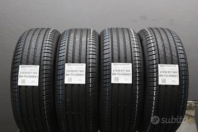 4 Pneumatici 215/55 R17 Pirelli Cinturato P7 C2
