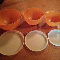 Multicontenitore in plastica con coperchi