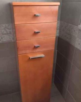 mobile bagno ciliegio 