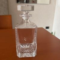 Bottiglia di cristallo da collezione