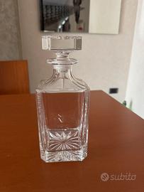 Bottiglia di cristallo da collezione
