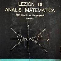 Lezioni di analisi matematica - vol. 1