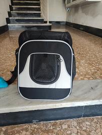 Trasportino, zainetto a spalla , per cani piccola 