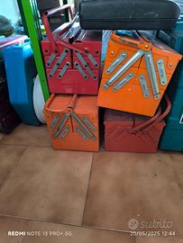 Cassette porta attrezzi in metallo
