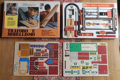 gioco traforo e modellismo vintage anni 80'