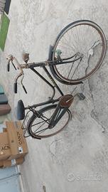 bicicletta con freni a bacchetta