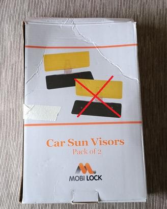 Visiera Montabile Copri Sole da Auto