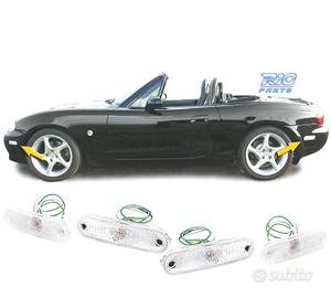 FRECCIE LATERALI PER MAZDA MX5 89-05 BIANCO