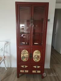 Vetrina cinese colorata