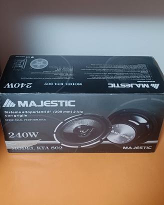 Woofer Majestic a due vie