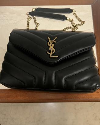 Borsa YSL Saint Laurent Loulou Toy nera come nuova