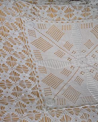 Coperta matrimoniale all'uncinetto