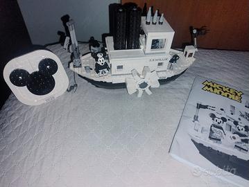 Set costruzioni Topolino Steamboat  Willie 