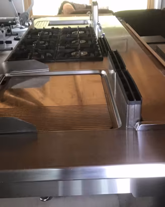 Cucina professionale in acciaio inox BERTO’S