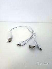 Cavetto di ricarica USB mini, USB micro e iPhone