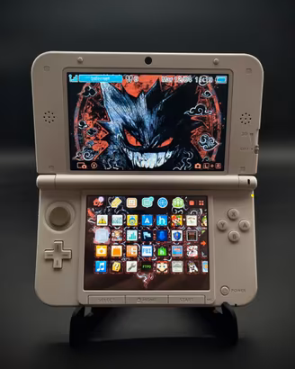 Nintendo 3ds XL Bianco Con Giochi e Custodia ✅